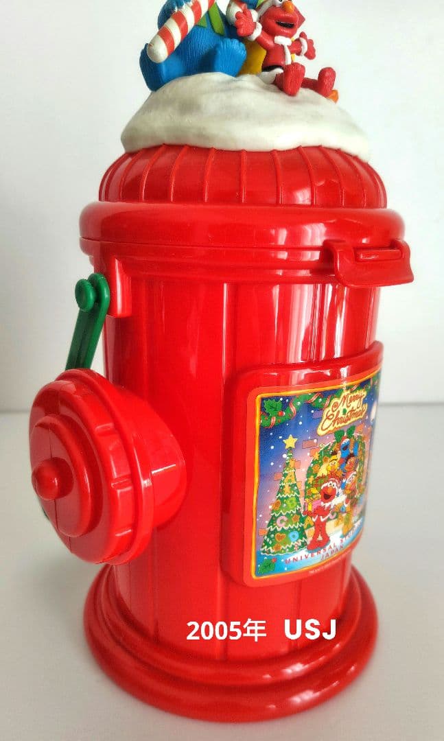 ヴィンテージ　USJ セサミストリート　ポップコーンケース　お菓子缶　4個