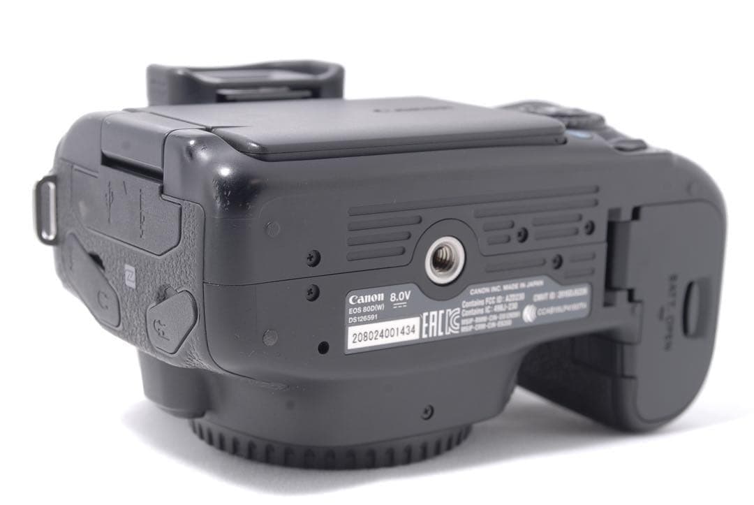 【フォロー割あり】Canon EOS 80D ハイスペック一眼レフ 標準レンズ