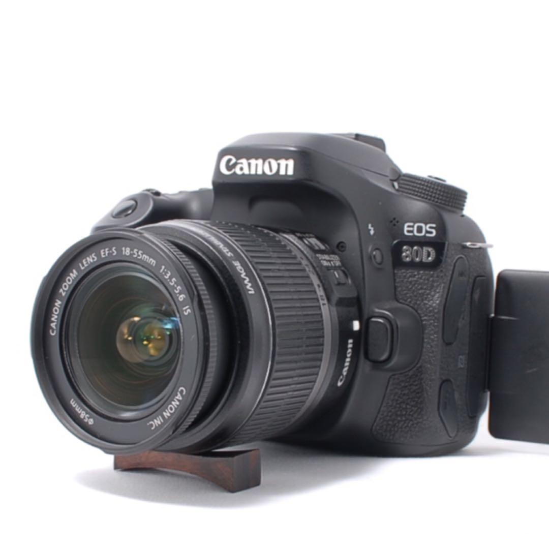 【フォロー割あり】Canon EOS 80D ハイスペック一眼レフ 標準レンズ
