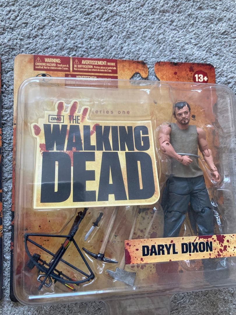 ウォーキングデッド　マクファーレントイズ　シリーズ1のリック&ダリル2体セット