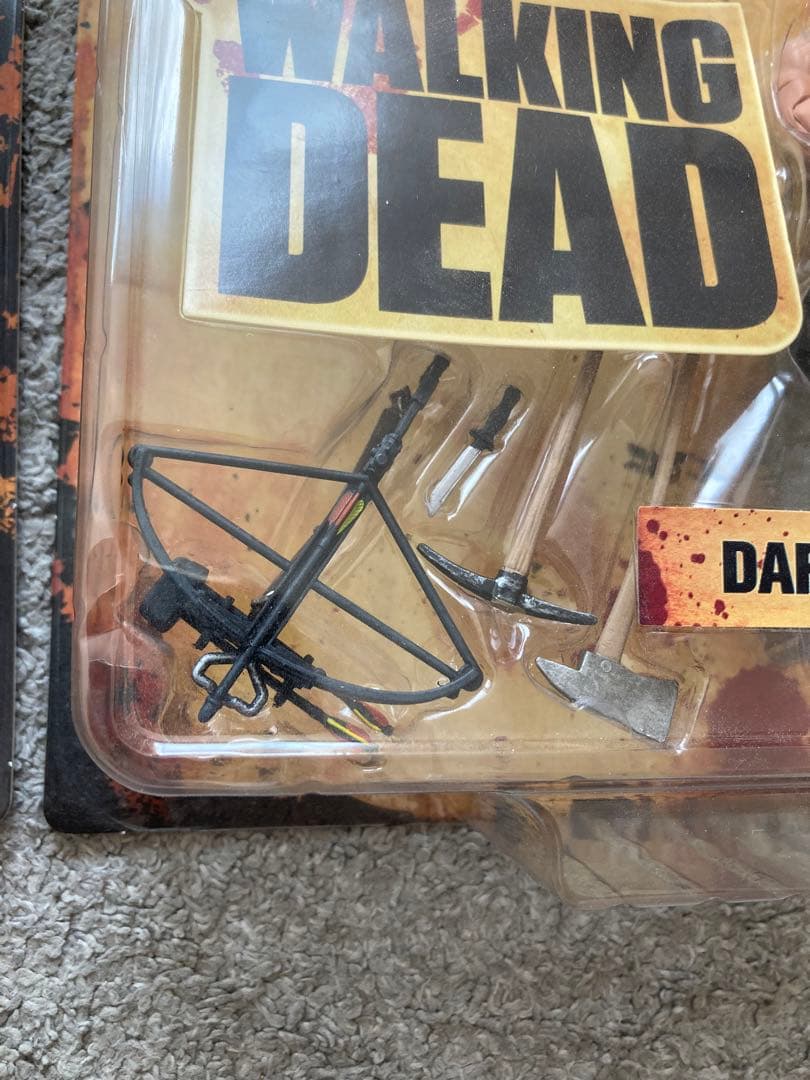 ウォーキングデッド　マクファーレントイズ　シリーズ1のリック&ダリル2体セット