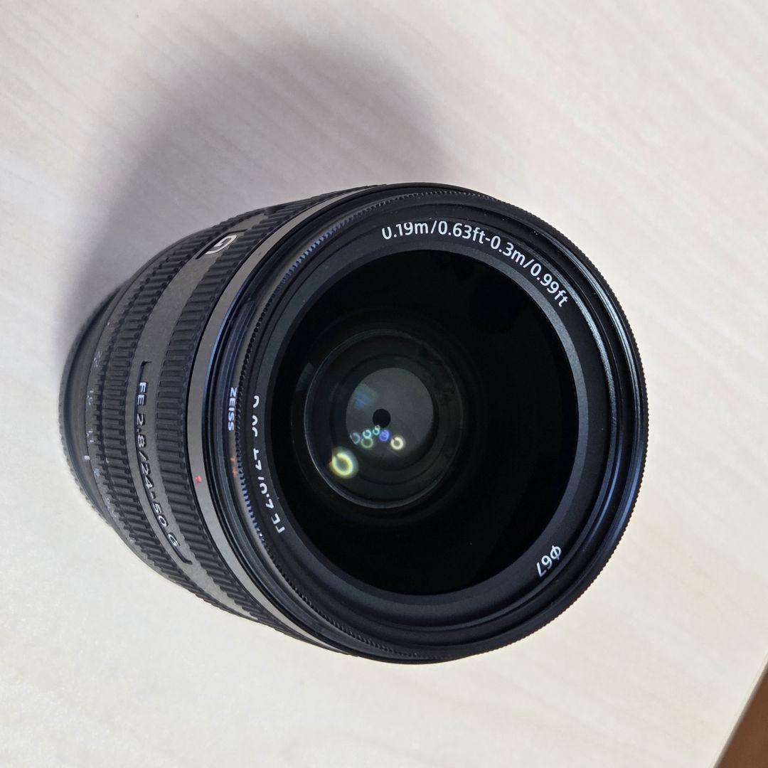 SONY FE 24-50mm F2.8 Gレンズ fe 2450