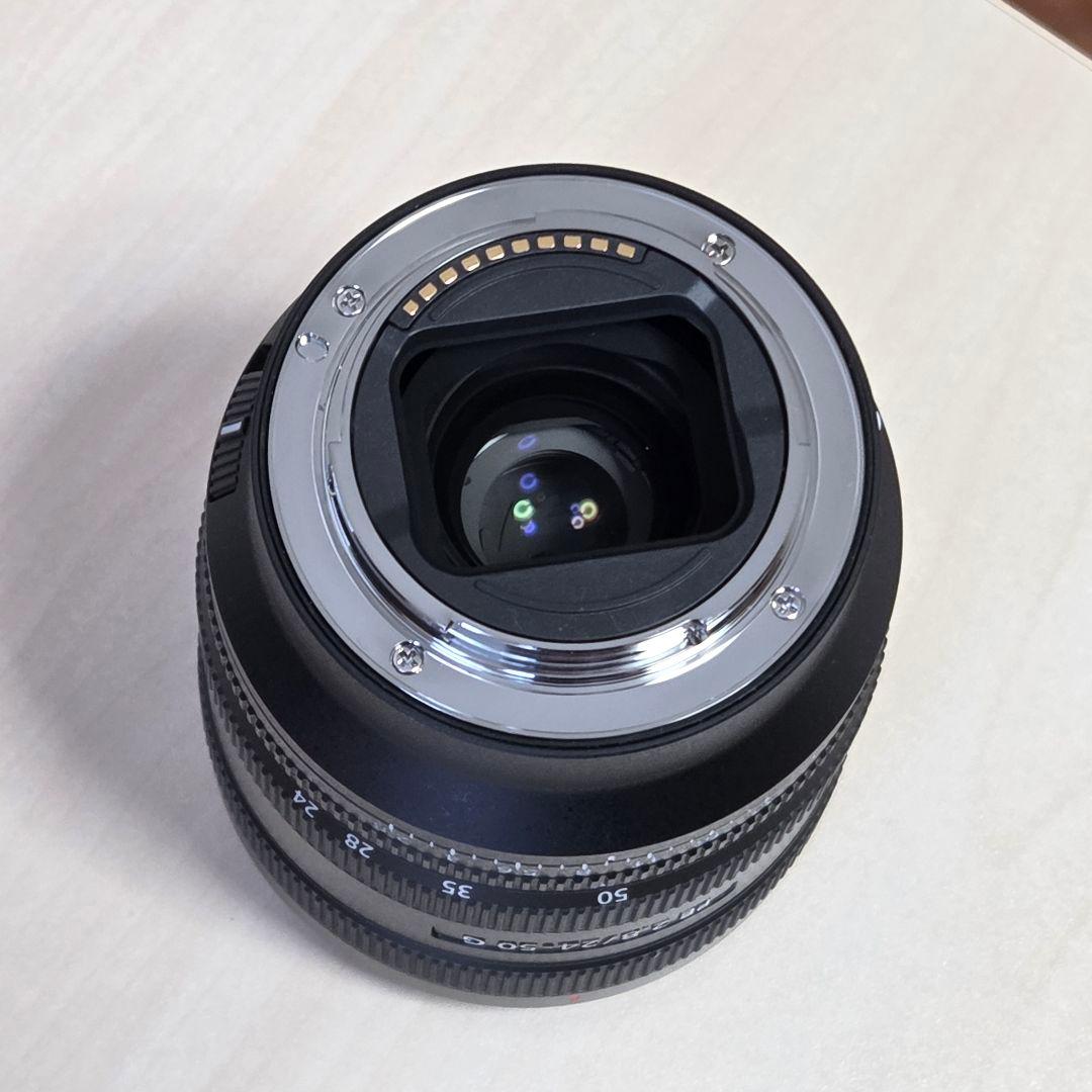 SONY FE 24-50mm F2.8 Gレンズ fe 2450