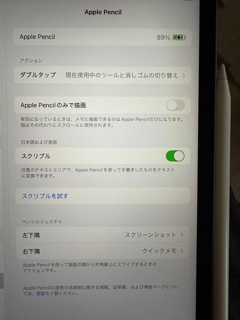 Apple Pencil 第2世代 MU8F2J/A 本体&箱2つ
