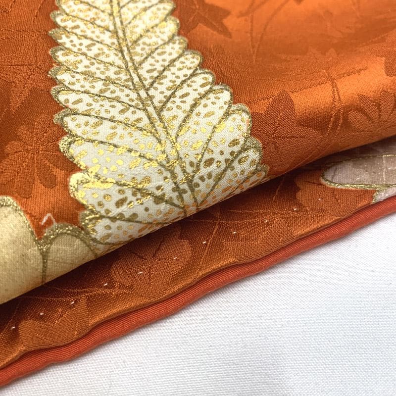 505aj75■ハーフ成人式 卒業式 十歳 女児 着物のみ 金駒刺繍■美品