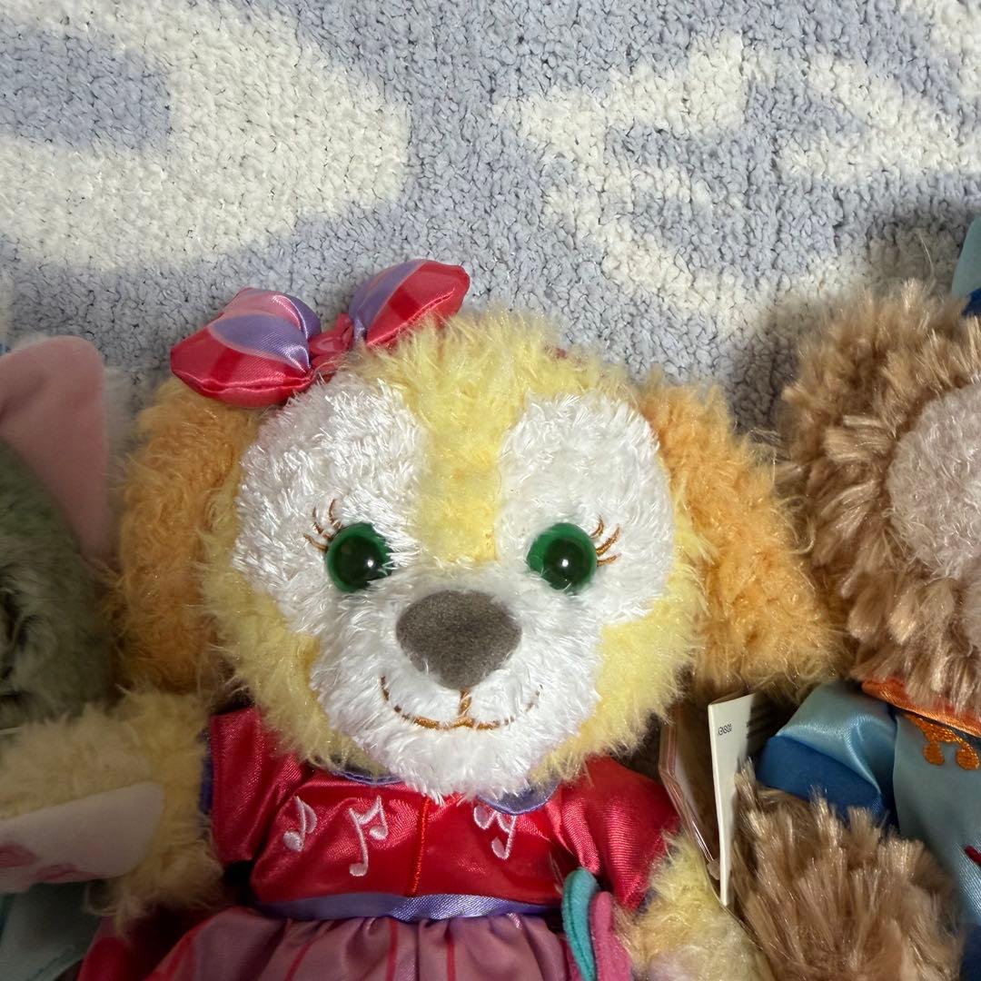 香港ディズニー　ぬいぐるみSSセット