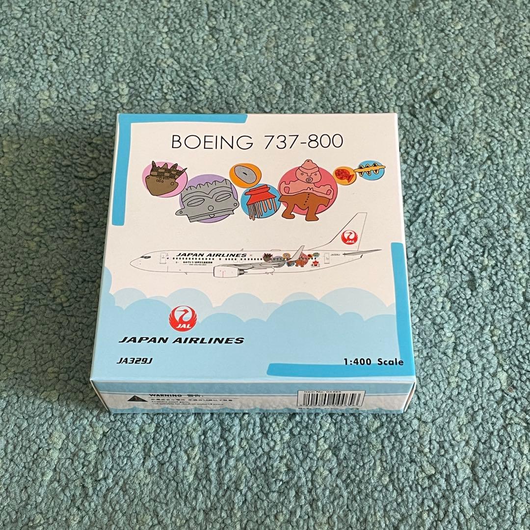 JAL 737-800 日本航空 JA329J おめでとう！世界文化遺産登録