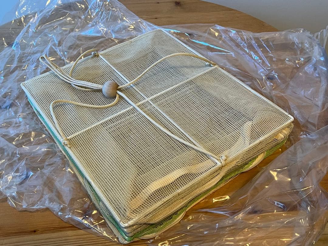 つきじ常陸屋 干しかご 3段 M