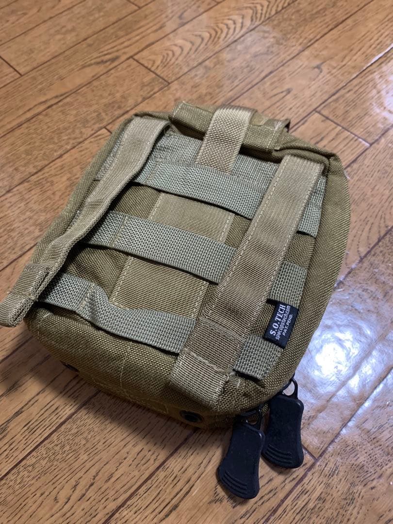 米軍実物 S.O.TECH IFAKポーチ カーキ タン ポーチ本体のみ