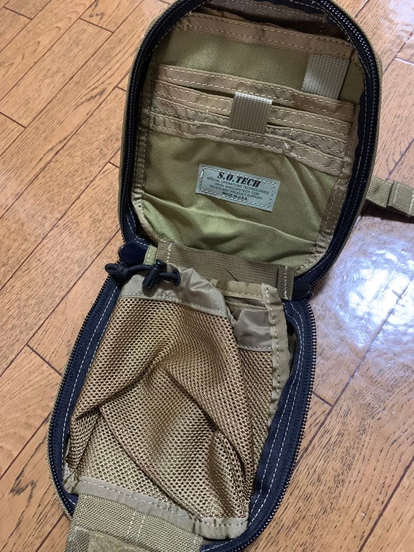 米軍実物 S.O.TECH IFAKポーチ カーキ タン ポーチ本体のみ