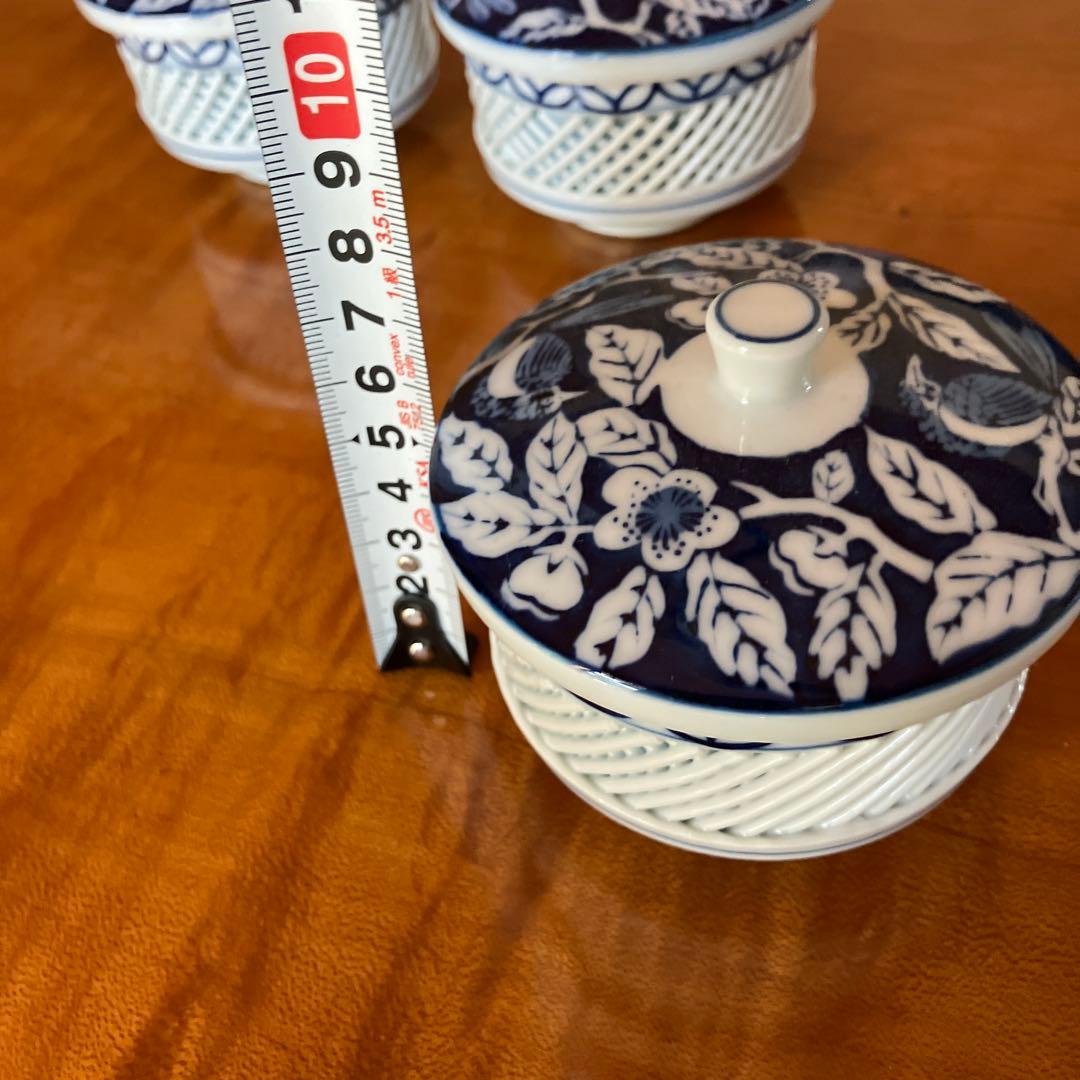 有田焼　墨山水土瓶茶器揃