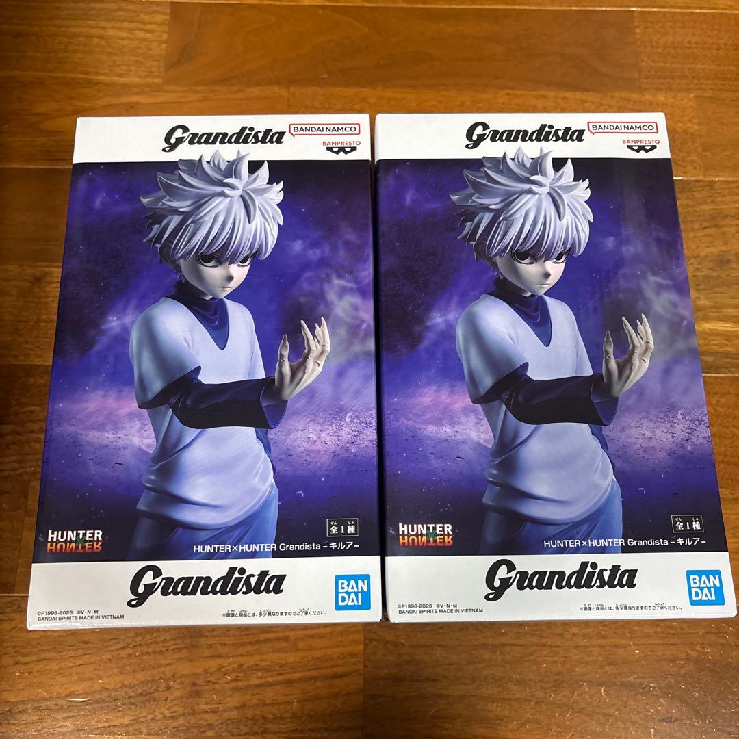 【新品未開封】 Grandista４体まとめ売り キルア ロックマン フリーレン