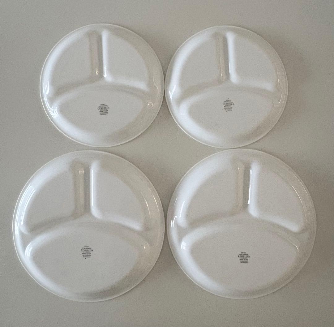 コレール　プロバンスガーデン　ランチプレート４枚セット（大✖️2 ・小✖️2）