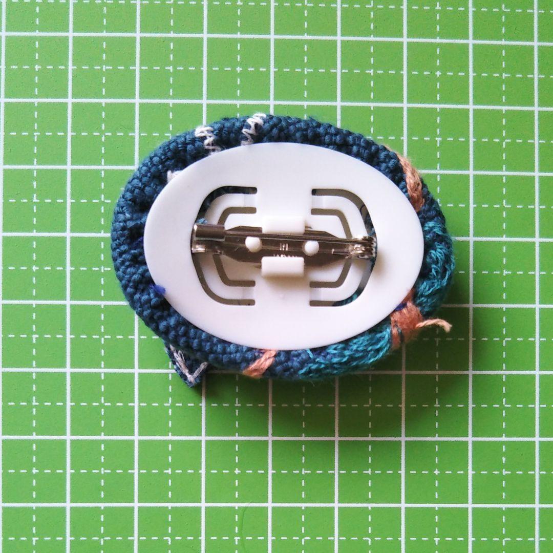 ⚠️のん⑥190ミナペルホネン ハンドメイド ブローチアクセサリー
