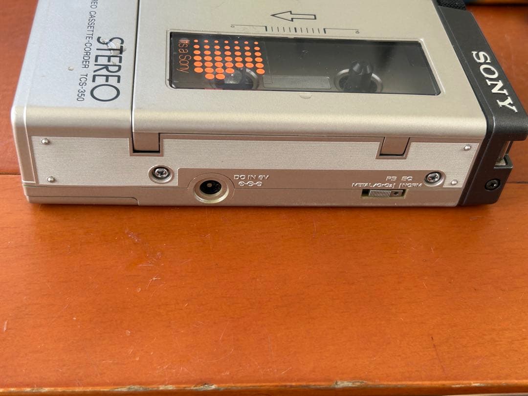 SONY製カセットプレーヤーTCS-350