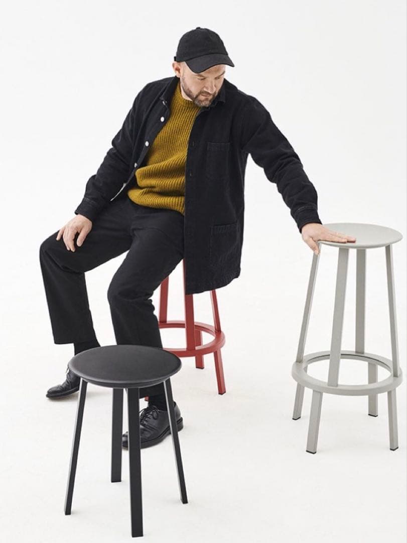 HAY REVOLVER BAR STOOL HIGH ヘイ リボルバースツール