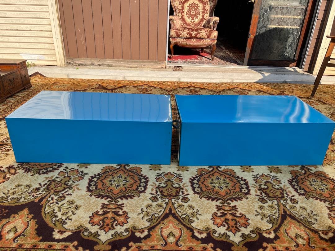 スチール 押入れ 収納ケース セット 昭和レトロ 当時物 レトロポップ 花柄