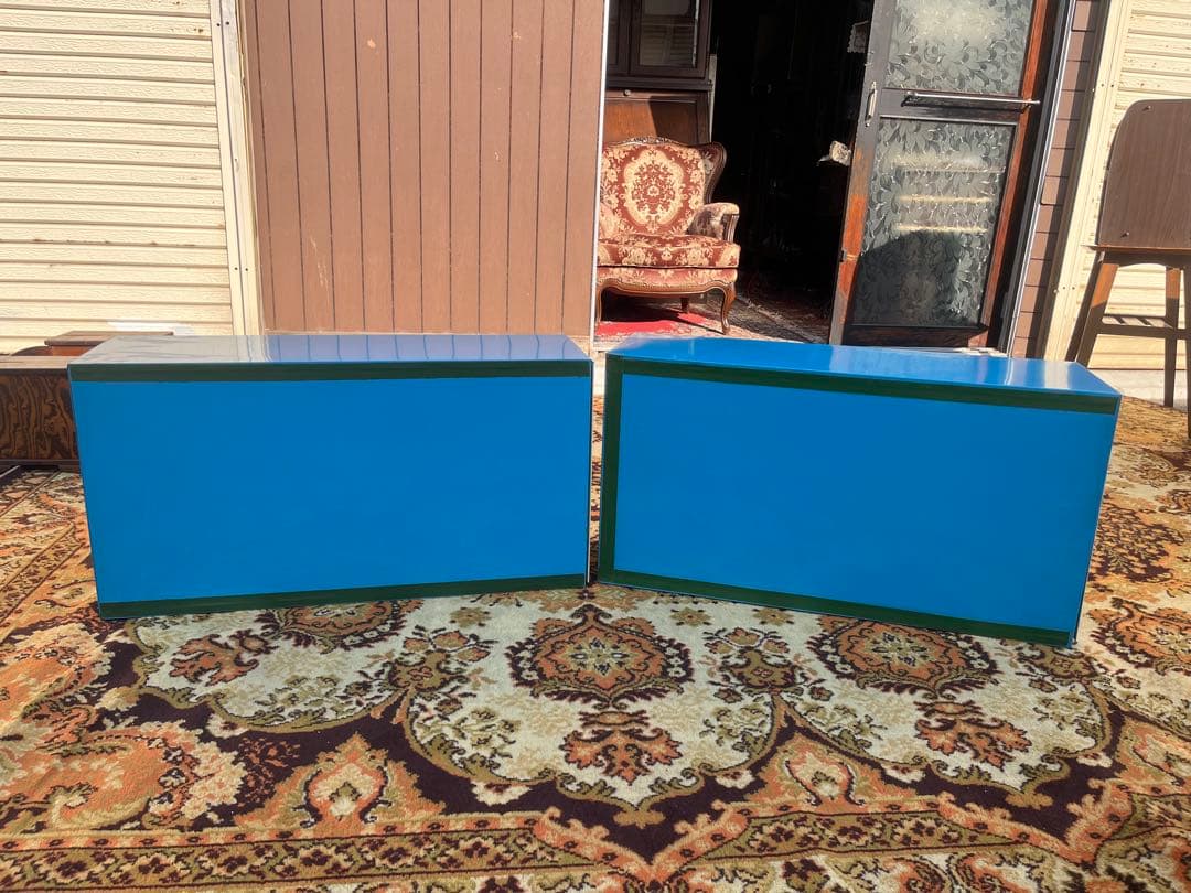 スチール 押入れ 収納ケース セット 昭和レトロ 当時物 レトロポップ 花柄