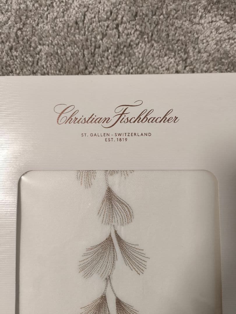 Christian Fischbacher FOGLIA C21シーツ ダブル
