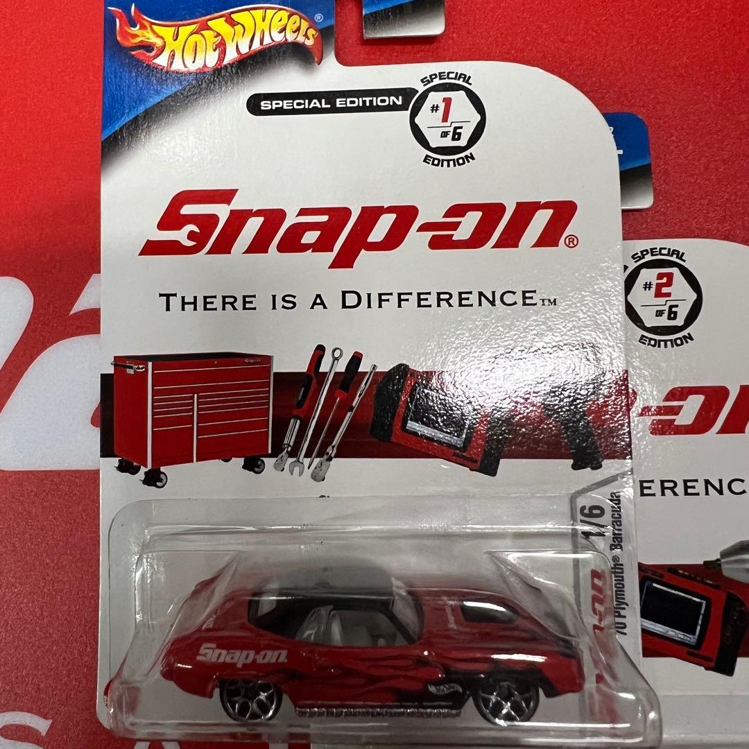 スナップオン　Hot Wheels ミニカー 4台セット 新品未使用