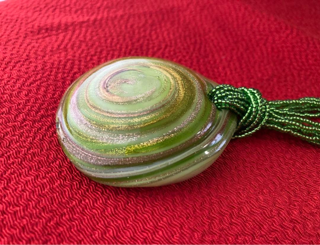 イタリアMURANO GLASS ペンダント【未使用】
