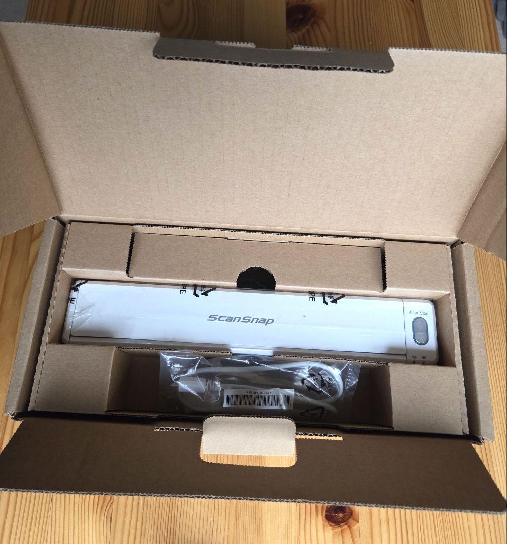 ​【新品未使用】ScanSnap iX100 モバイルスキャナー ホワイトPFU