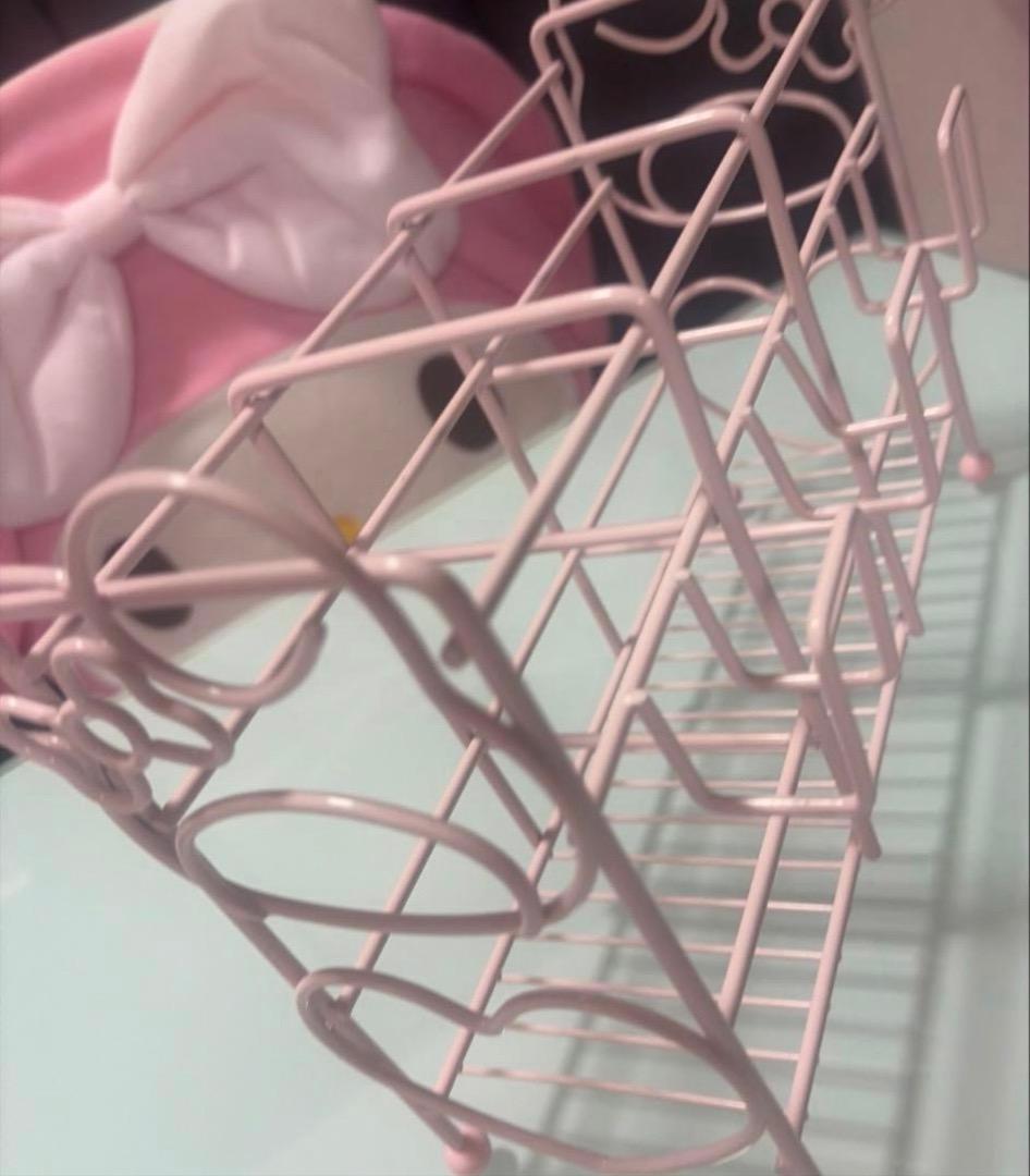 マイメロ♡ヘアアイロンドライヤー収納ラック