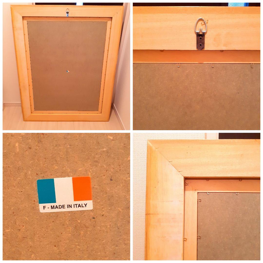 イタリア輸入　クロード モネ作品 　『ひまわり』　ゴールド額縁　前面ガラス張り