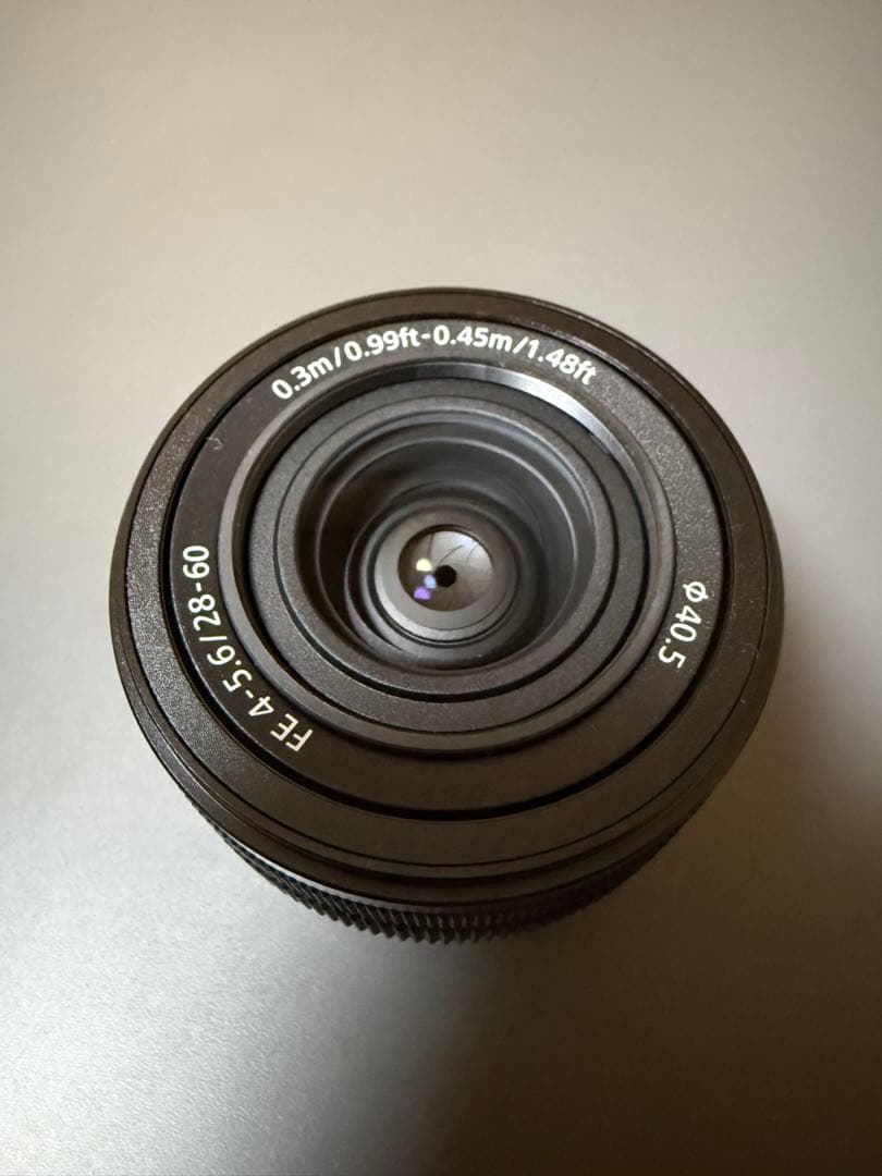 【値引きはコメントまで】Sony FE 28-60mm F4-5.6