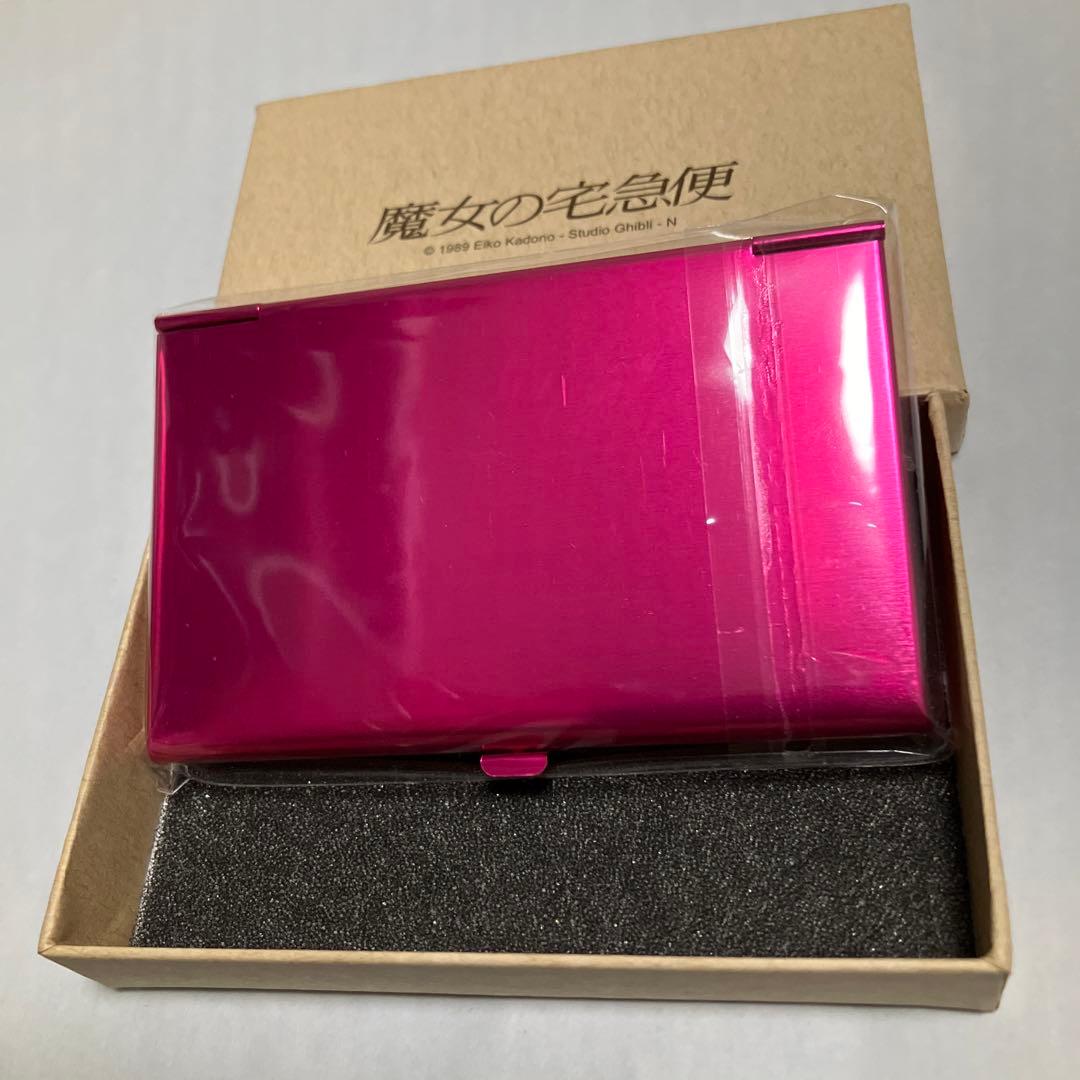 【ジブリ】魔女の宅急便 キキの看板 メタルカードケース