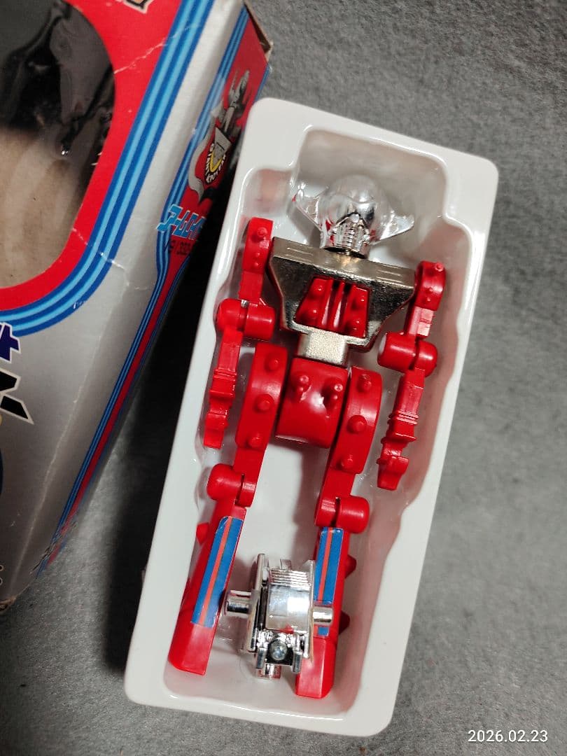 昭和レトロ旧タカラ当時物 ミクロマン アームロイドTAジャイアントアクロイヤーB