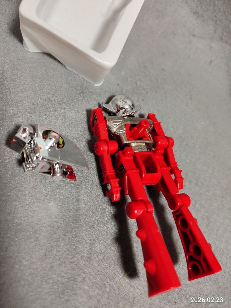 昭和レトロ旧タカラ当時物 ミクロマン アームロイドTAジャイアントアクロイヤーB