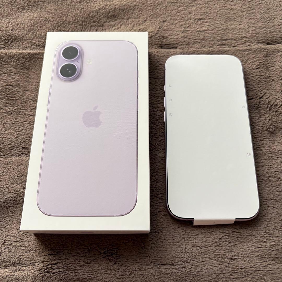 ★極上美品 Apple iPhone 17 256GB ラベンダー★