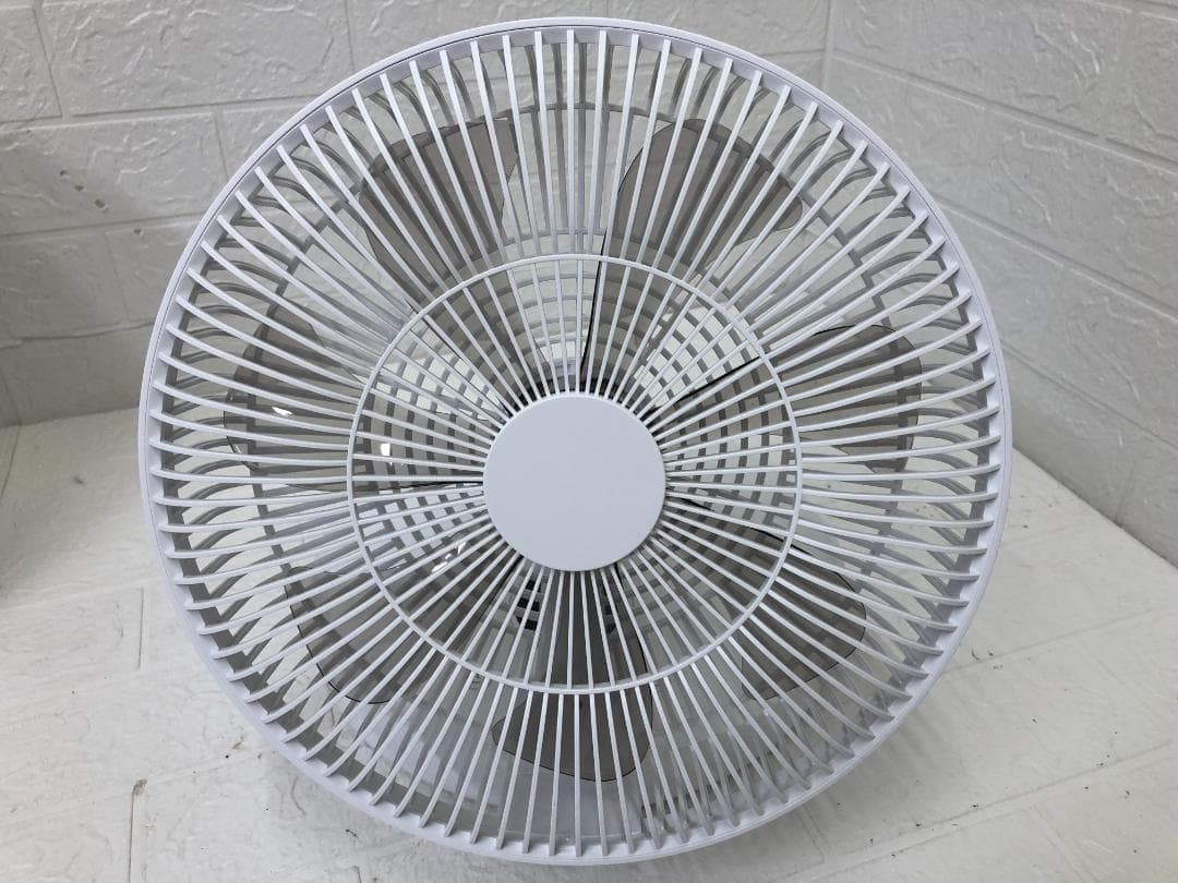 サクセスアジア 折りたためるコードレスDC扇風機 CYS-F12G(W)