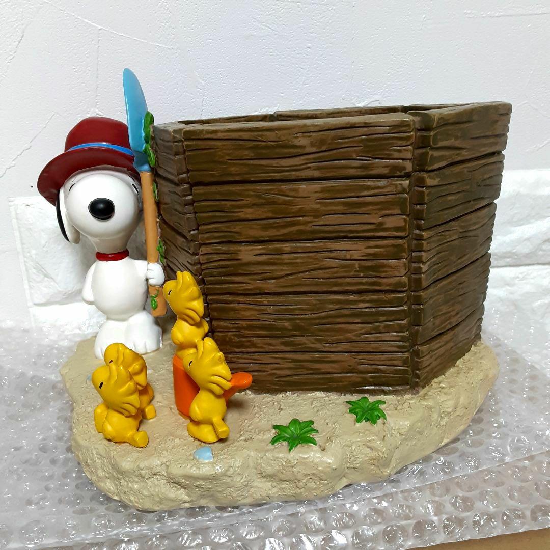 Luna 加藤工芸 陶器 スヌーピー SNOOPY プランター 鉢