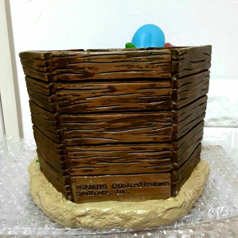 Luna 加藤工芸 陶器 スヌーピー SNOOPY プランター 鉢