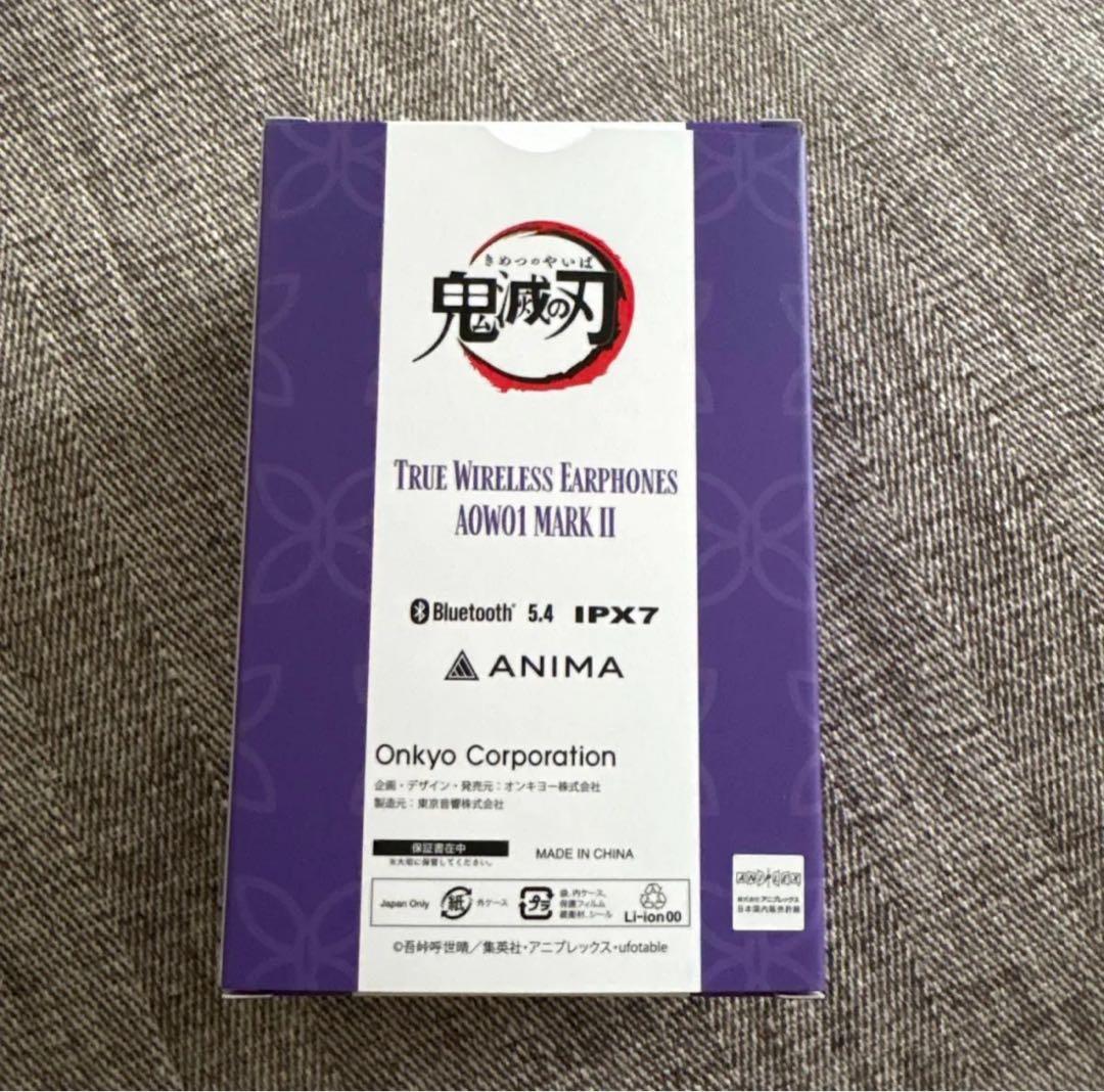 鬼滅の刃、胡蝶しのぶ　Onkyo Bluetoothイヤホン　ANIMA