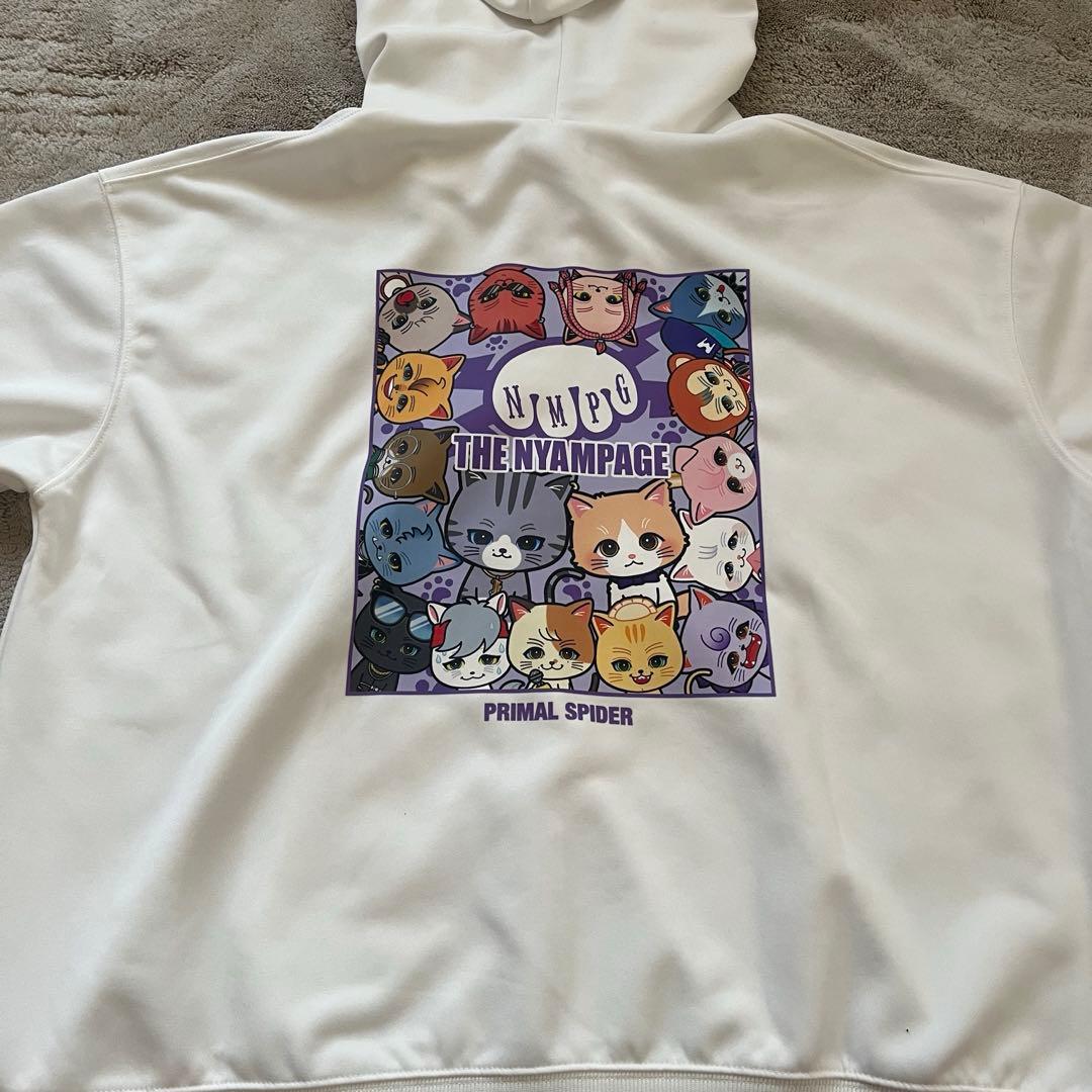 藤原樹プロデュース NYANPAGE パーカー