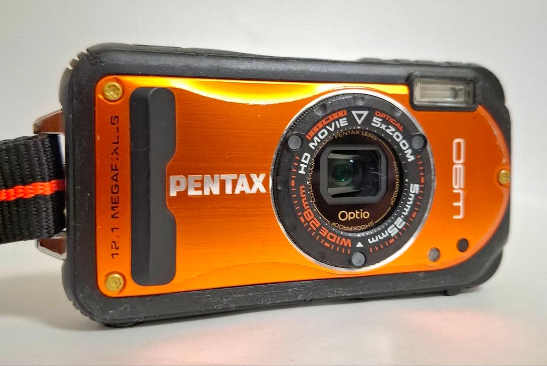 [美品] PENTAX ペンタックス OPTIO W90 デジタルカメラ