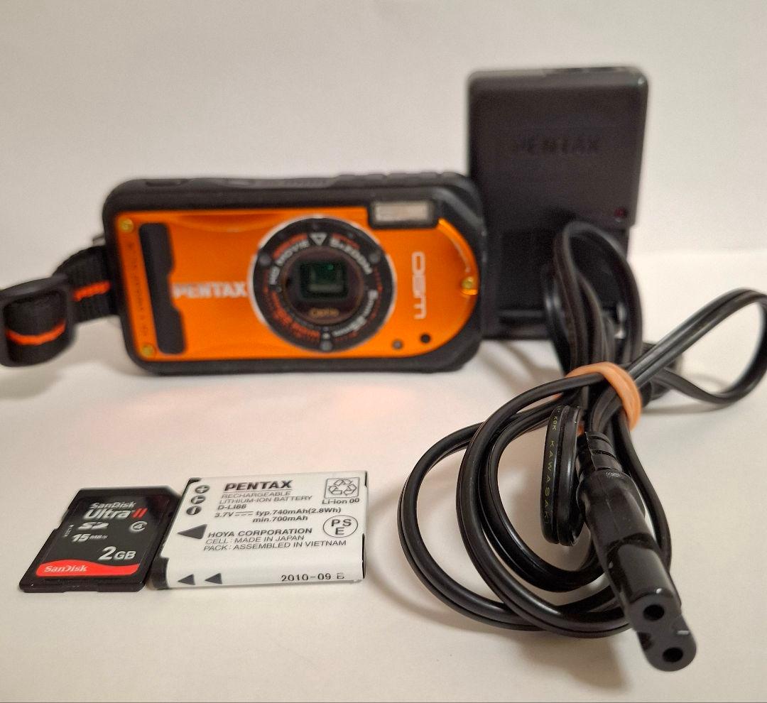 [美品] PENTAX ペンタックス OPTIO W90 デジタルカメラ