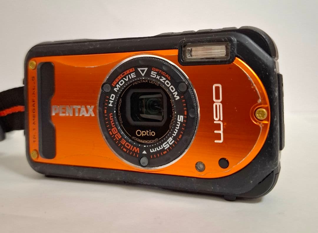 [美品] PENTAX ペンタックス OPTIO W90 デジタルカメラ