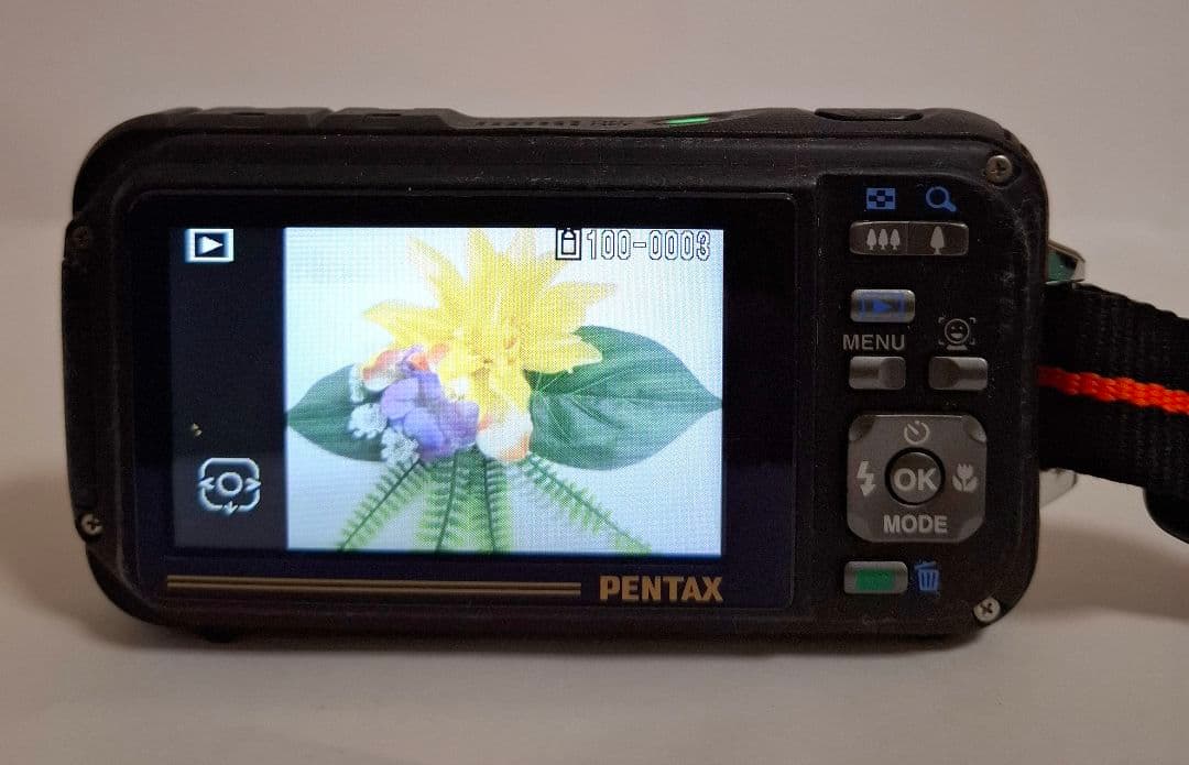 [美品] PENTAX ペンタックス OPTIO W90 デジタルカメラ