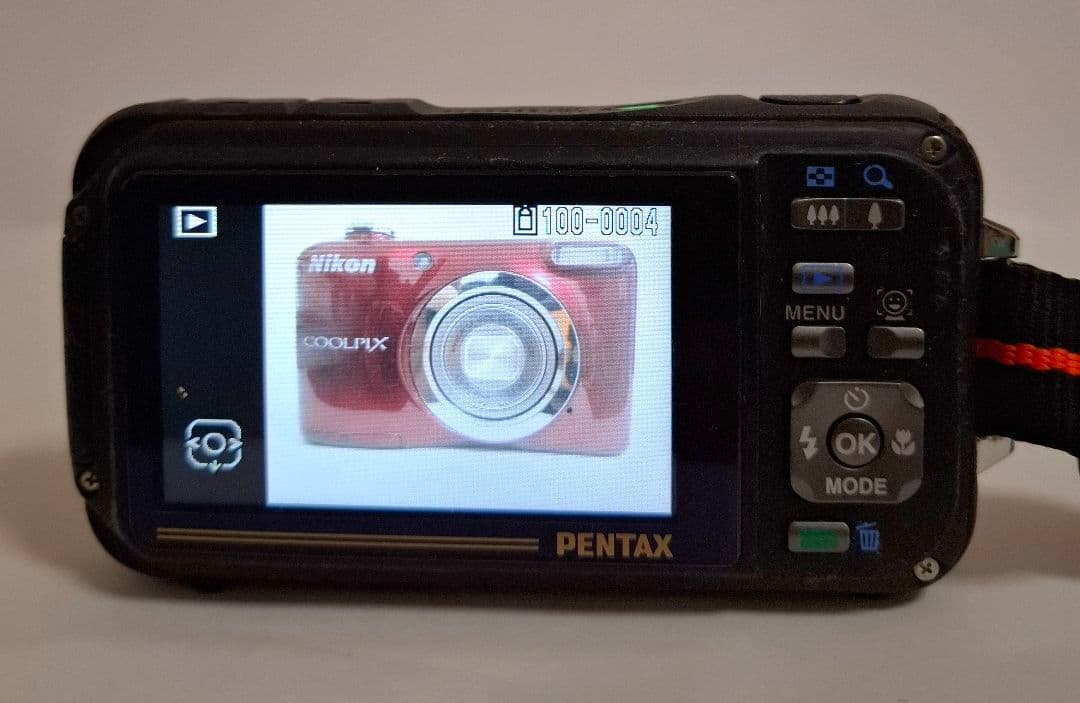 [美品] PENTAX ペンタックス OPTIO W90 デジタルカメラ