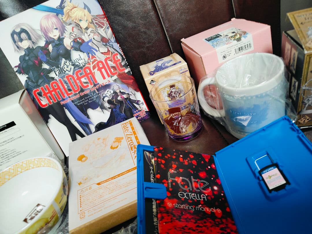 Fate フェイト ファンブック すき家 丼 フィギュア まとめ売り