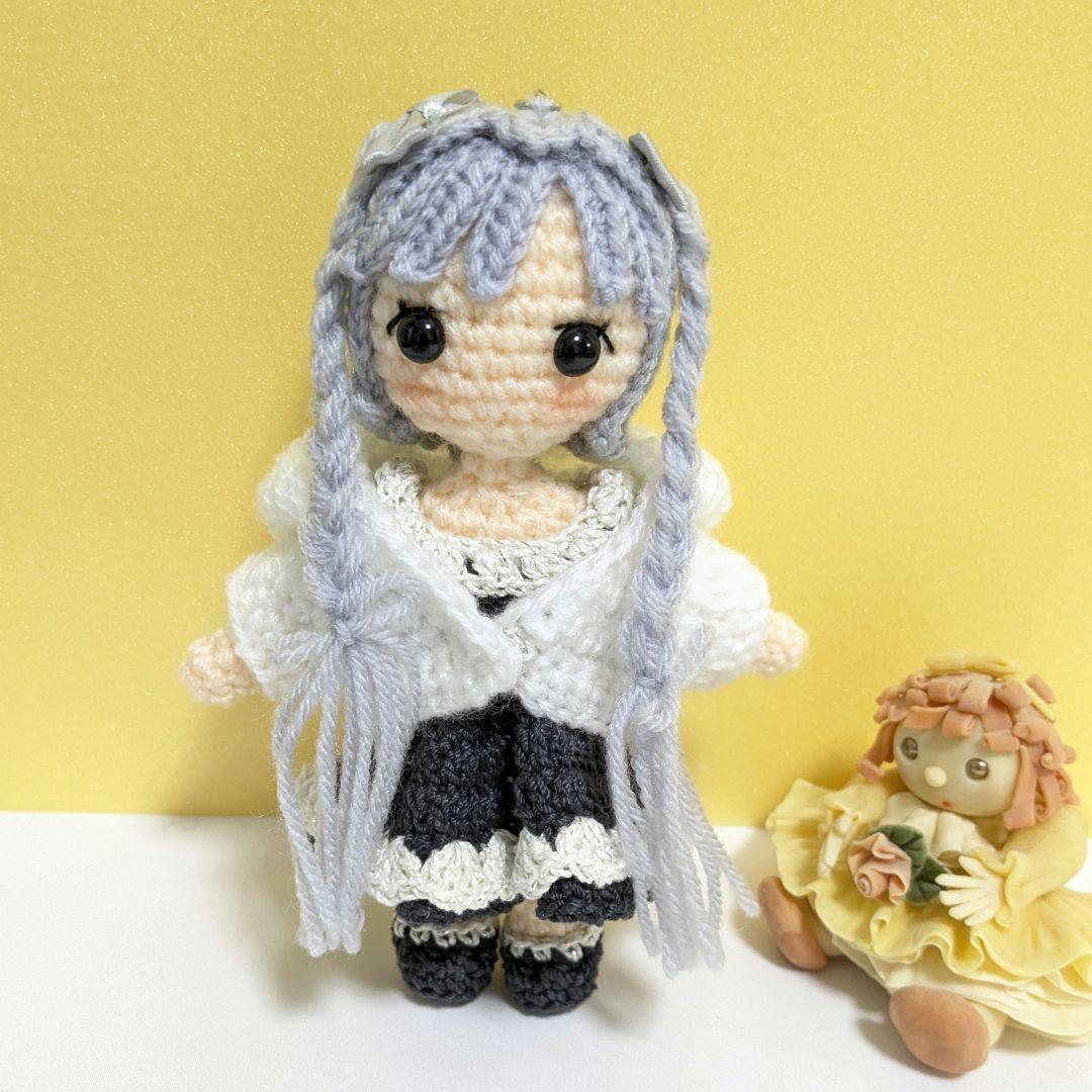✿rei 着せ替えあみぐるみ女の子４体