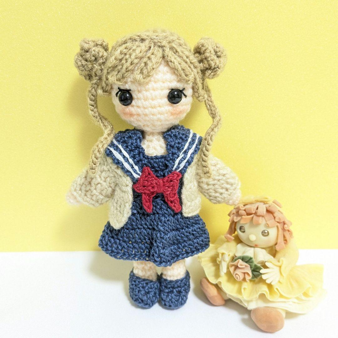 ✿rei 着せ替えあみぐるみ女の子４体