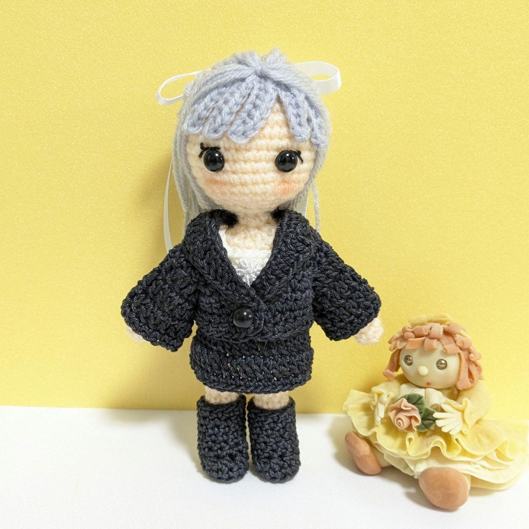 ✿rei 着せ替えあみぐるみ女の子４体