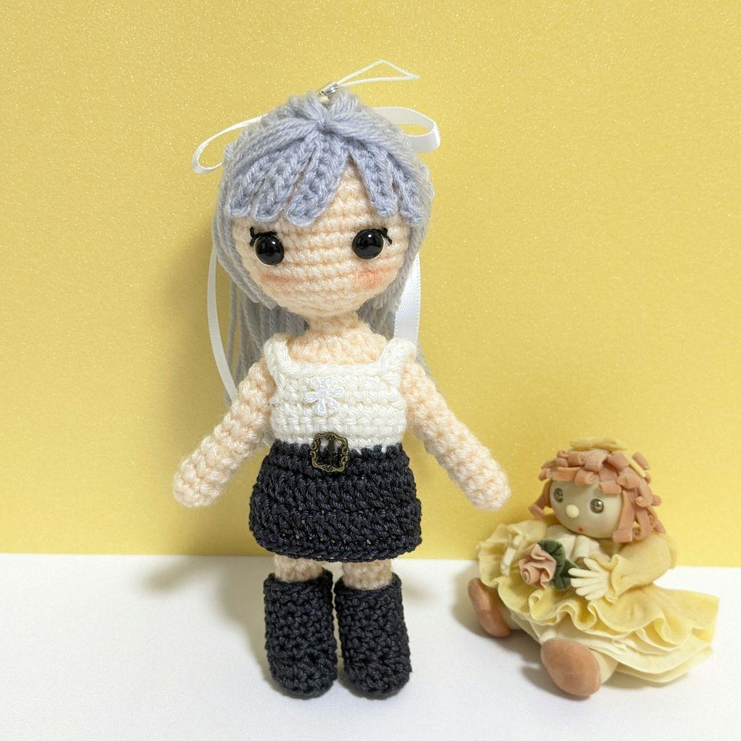 ✿rei 着せ替えあみぐるみ女の子４体