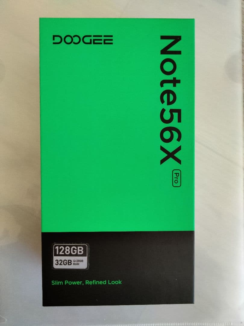スマートフォン DOOGEE Note56X Pro ブルー