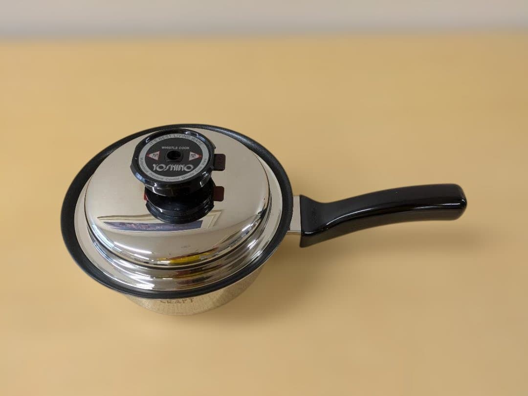 ヨシノクラフト 片手鍋　IH200V対応 ステンレス16㎝